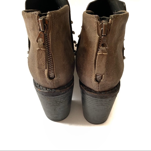 Rag & Bone Alwyn studded taupe ankle booties, 39 - Picture 4 of 6